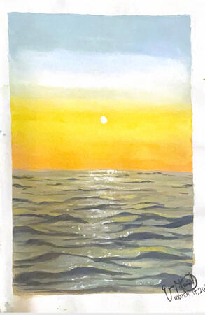 Ocean's Sunset Ocean's Sunset